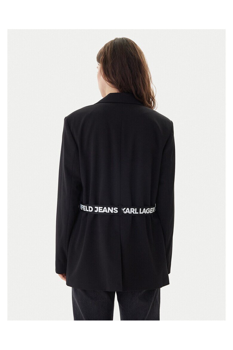 KARL LAGERFELD JEANS Дамско сако черно Черен