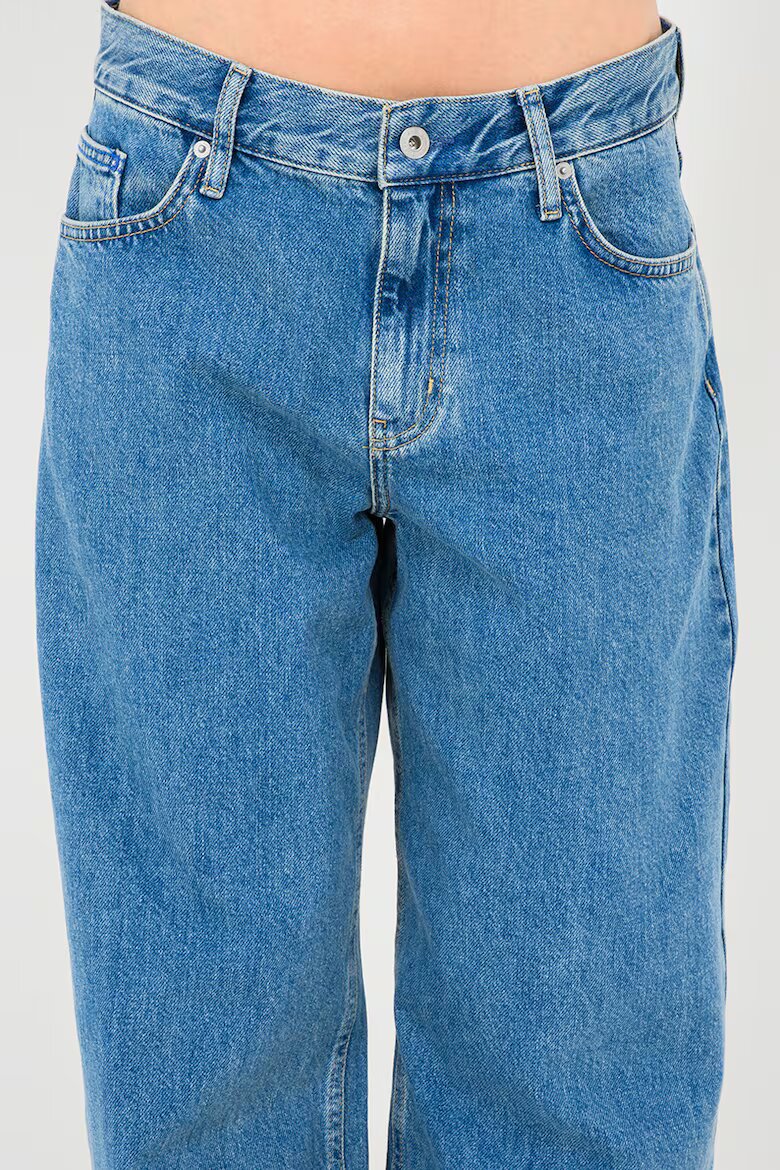 KARL LAGERFELD JEANS Дънки с широк крачол Прашно синьо