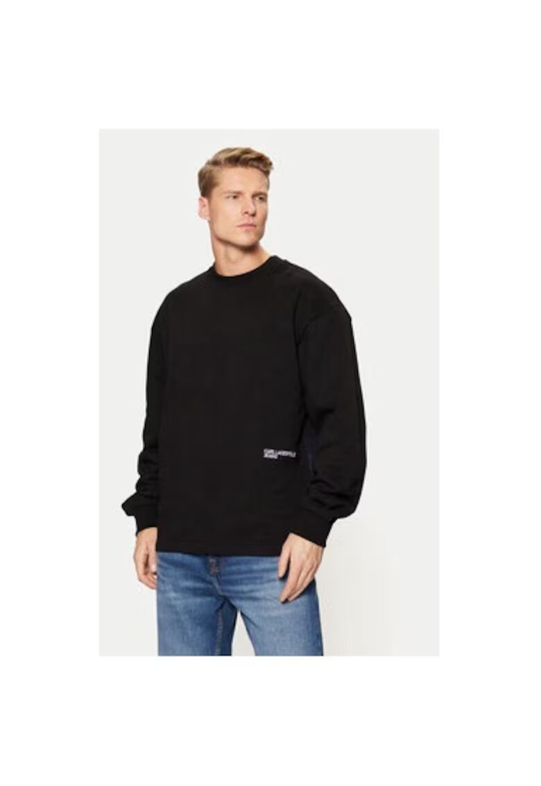 KARL LAGERFELD JEANS Мъжка блуза - 304614002 - Органичен памук -