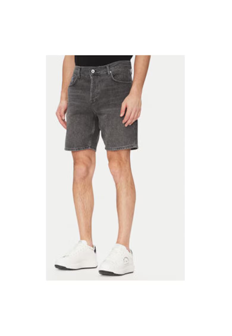 KARL LAGERFELD JEANS Мъжки дънкови шорти A2M10084 - Органичен памук -