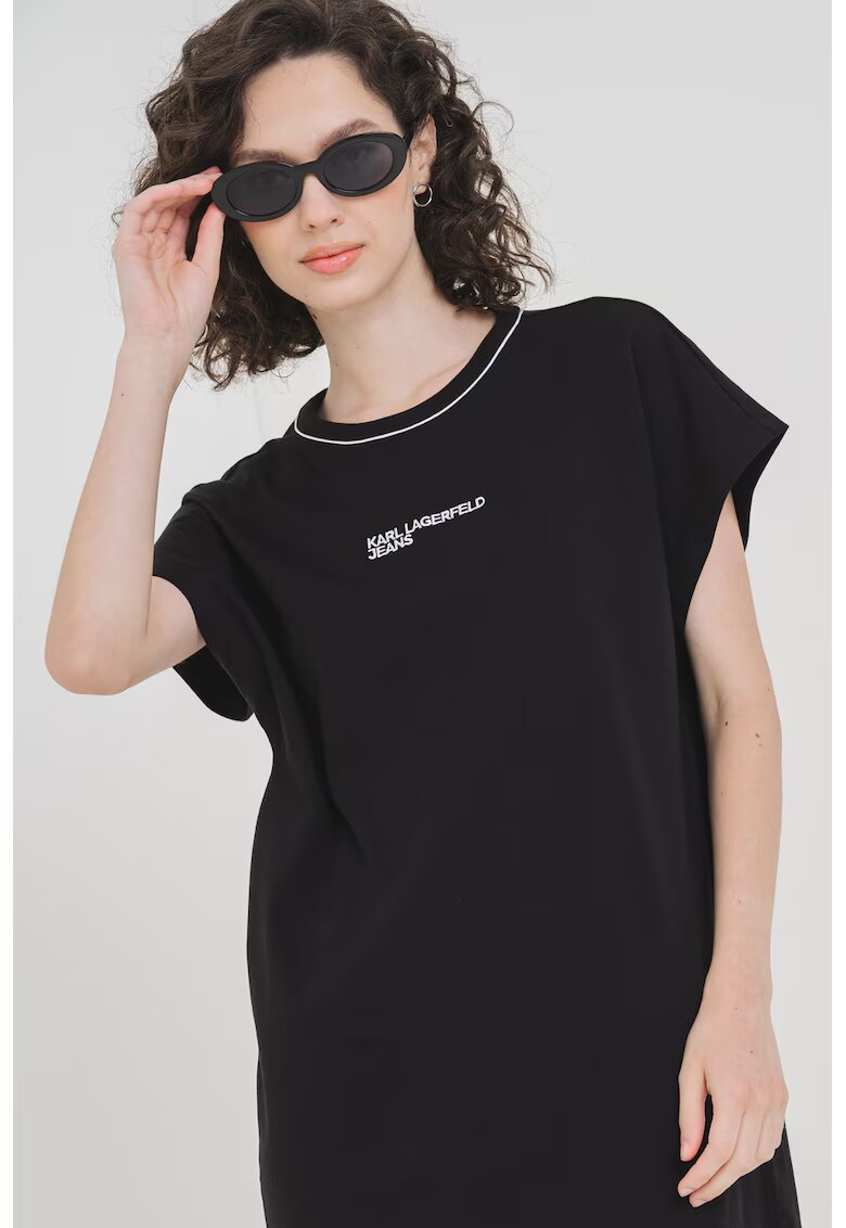 KARL LAGERFELD JEANS Памучна рокля-риза