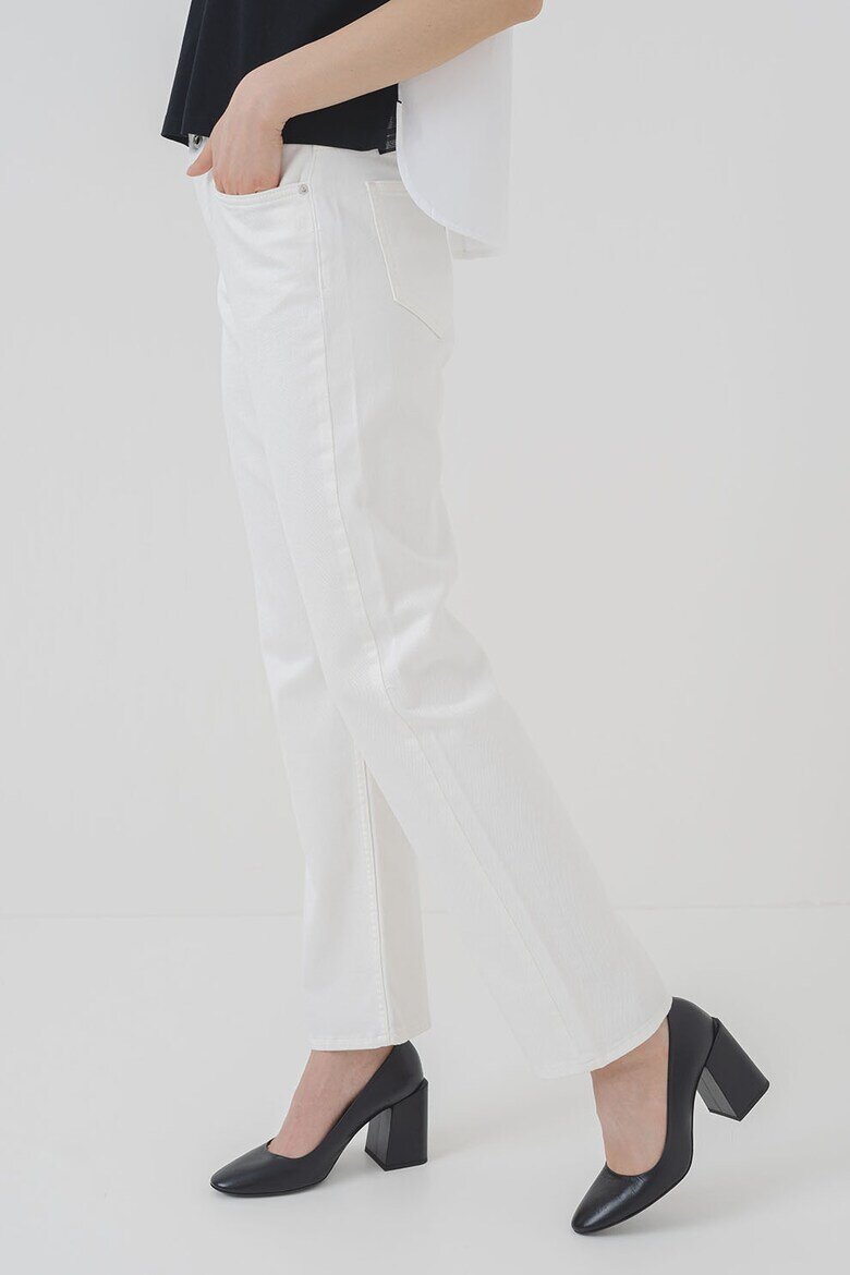 KARL LAGERFELD JEANS Прави дънки с джобове Крем
