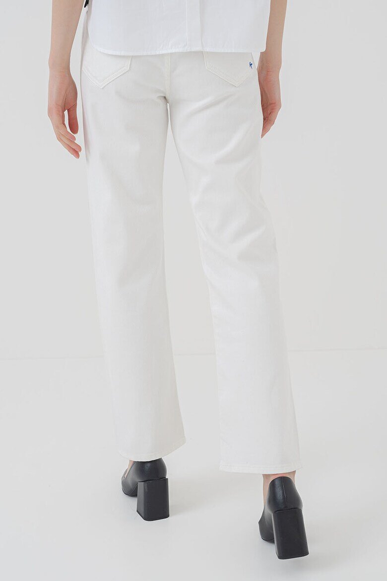 KARL LAGERFELD JEANS Прави дънки с джобове Крем