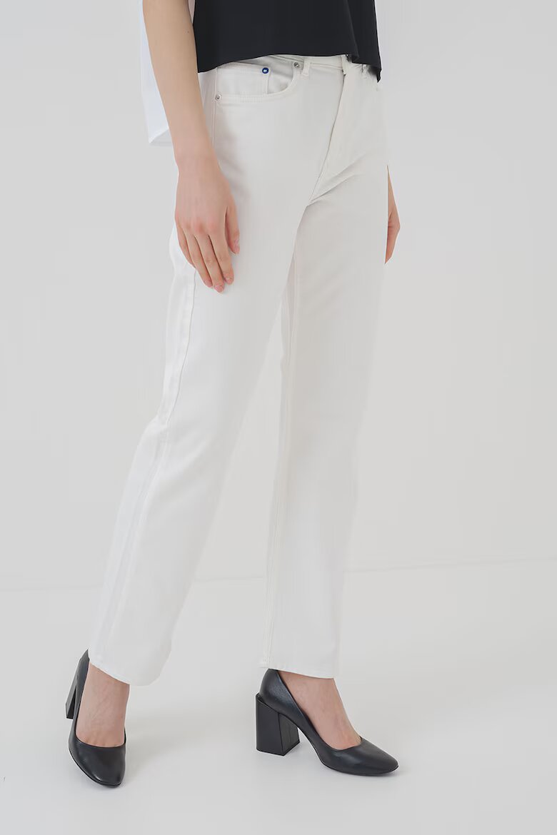 KARL LAGERFELD JEANS Прави дънки с джобове Крем