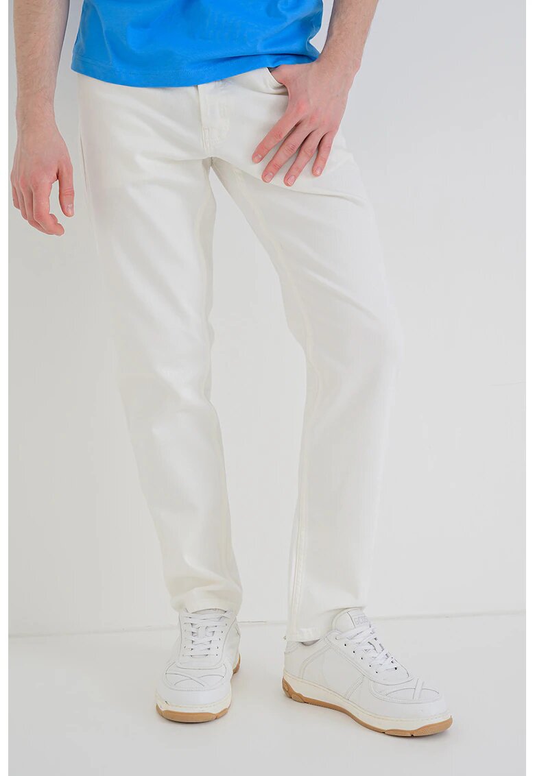 KARL LAGERFELD JEANS Скосени дънки с миди талия
