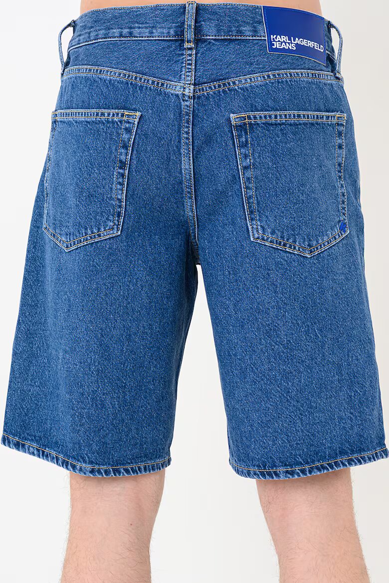 KARL LAGERFELD JEANS Стандартни къси дънки Син