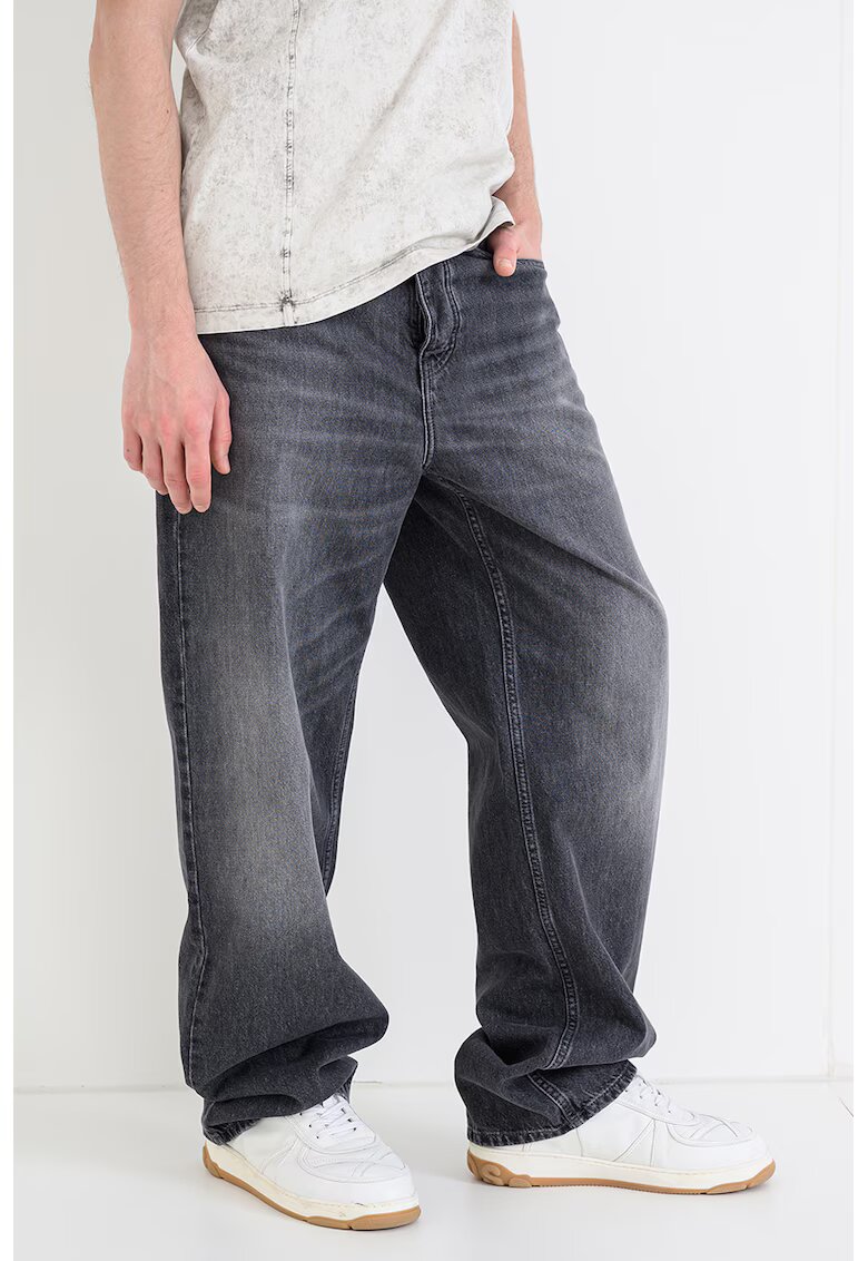 KARL LAGERFELD JEANS Свободни дънки с миди талия