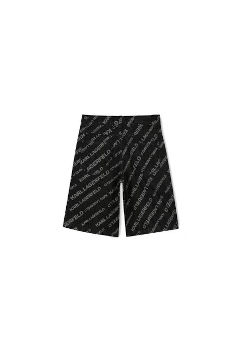 KARL LAGERFELD KIDS Детски дънкови шорти за момчета Karl Lagerfeld - Z30415 Z20 - Памук -