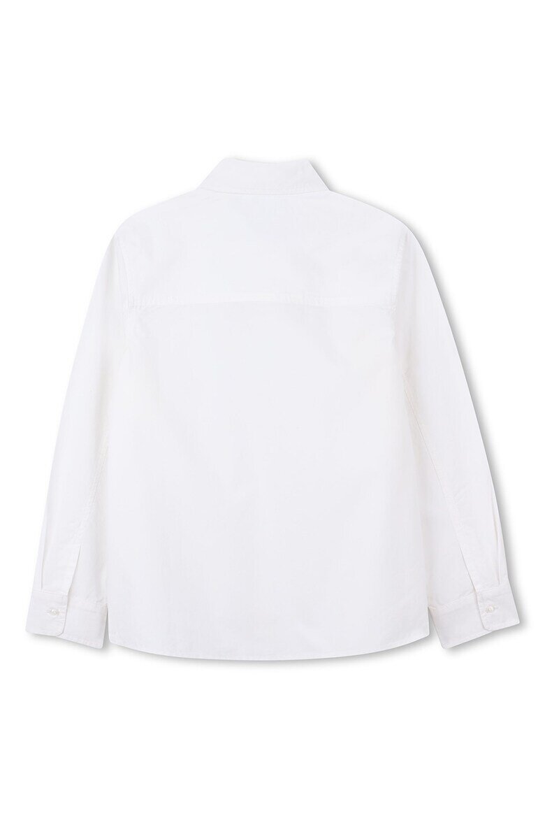 KARL LAGERFELD KIDS Риза с лого Бял