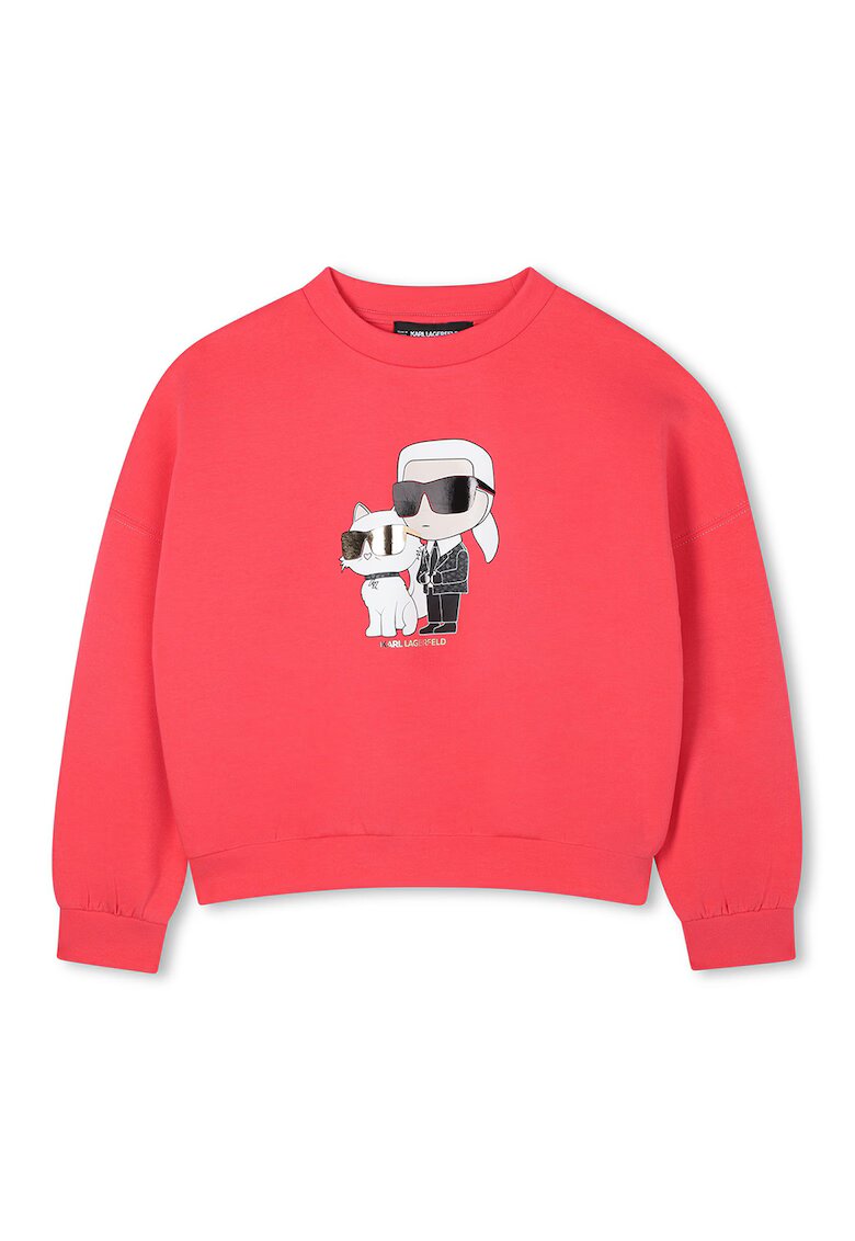 KARL LAGERFELD KIDS Суитшърт с лого