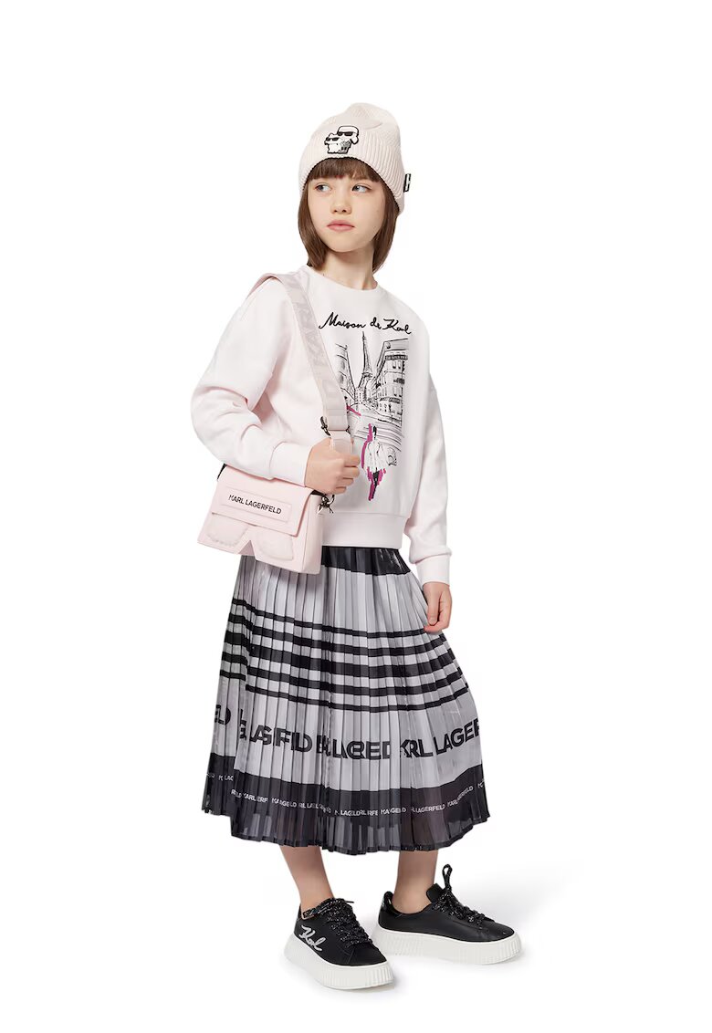 KARL LAGERFELD KIDS Суитшърт с принт