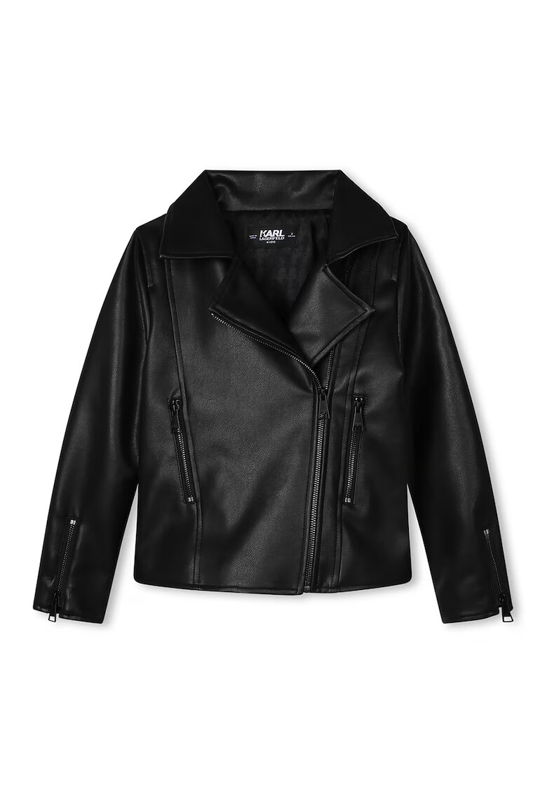 KARL LAGERFELD KIDS Яке от еко кожа