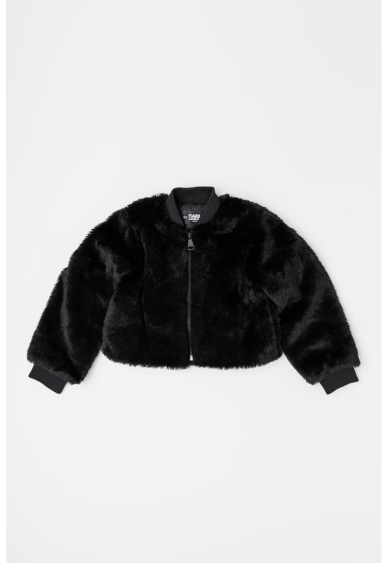 KARL LAGERFELD KIDS Зимно яке с цип