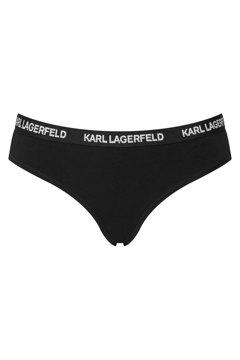 Karl Lagerfeld Комплект дамско бельо органичен памук S INTL черен