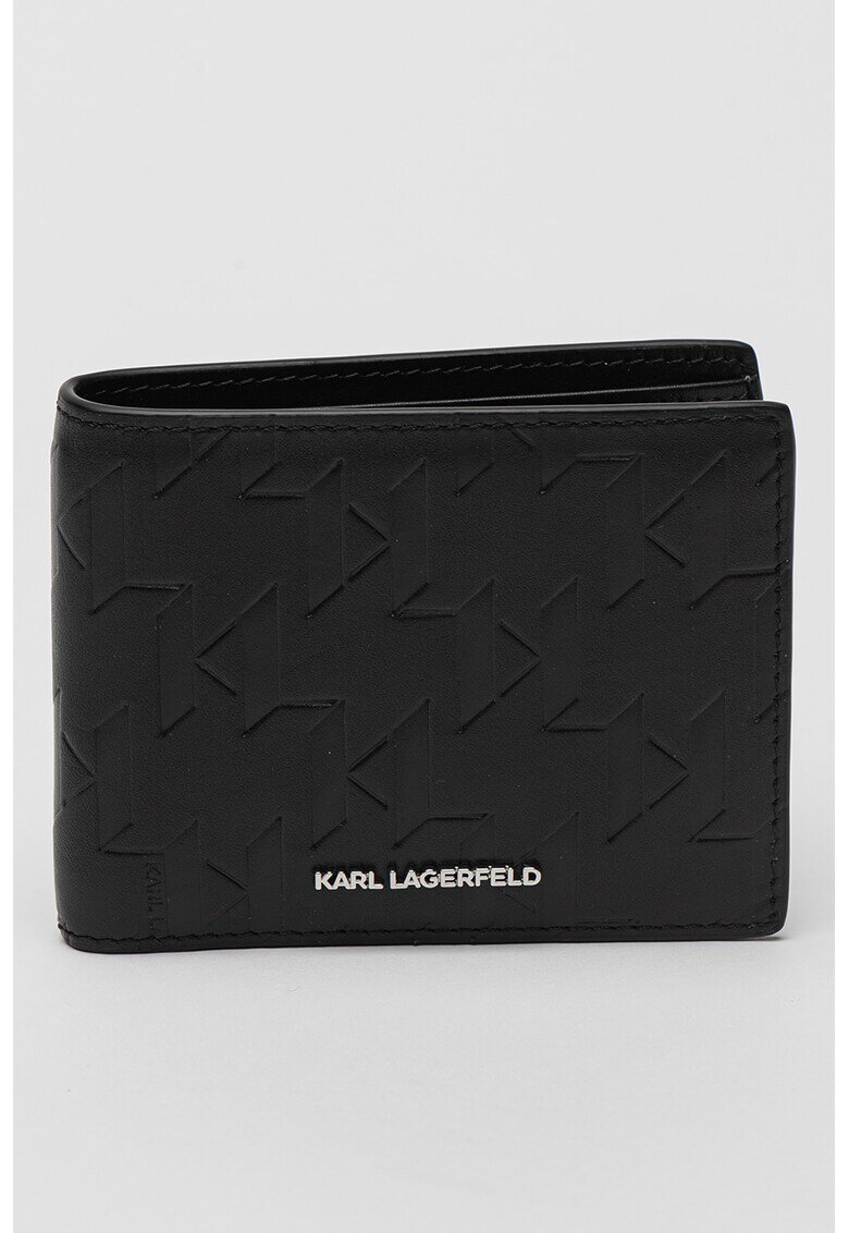 Karl Lagerfeld Кожен портфейл с двойно прегъване
