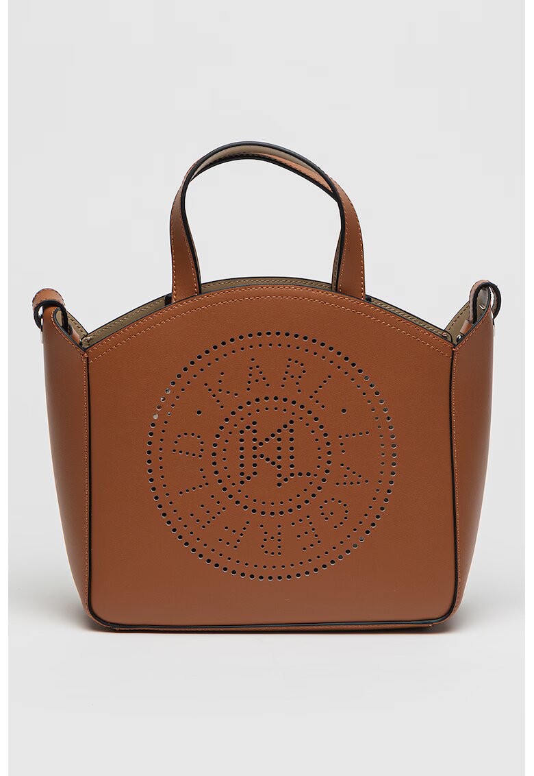 Karl Lagerfeld Кожена чанта Tote с лого