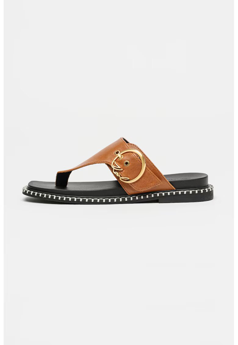 Karl Lagerfeld Кожени чехли Kleo с тока