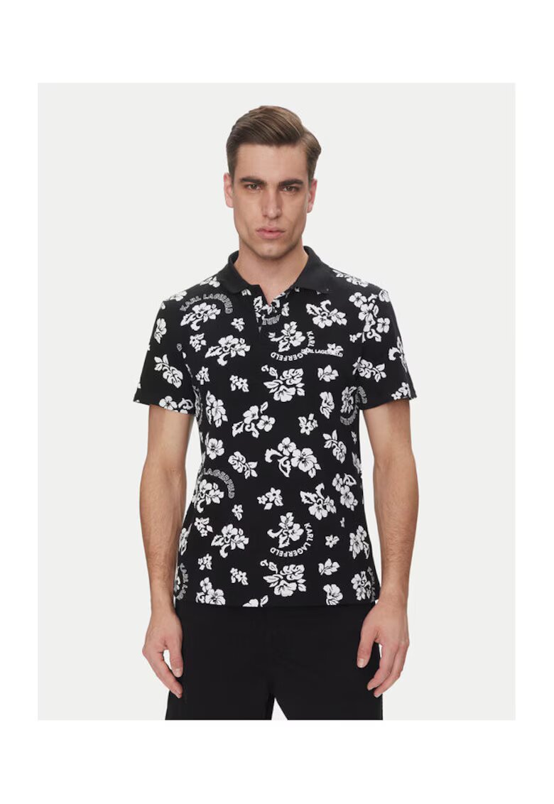 Karl Lagerfeld Мъжка поло риза A2M46036 - Памук -