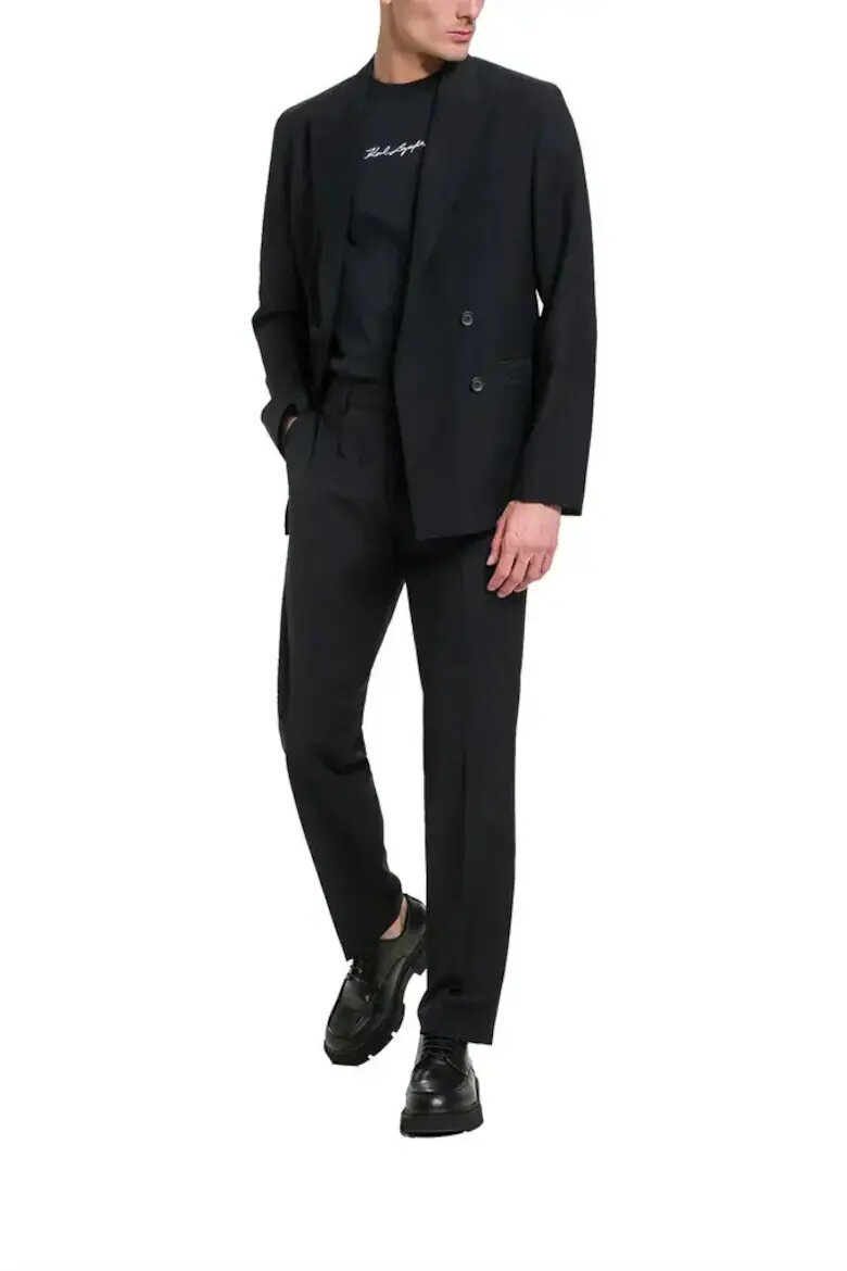 Karl Lagerfeld Sacou Barbati ceremony Черен