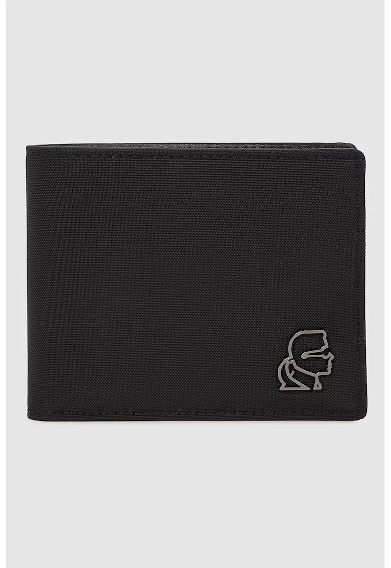 Karl Lagerfeld Сгъваем портфейл Kameo - Черен