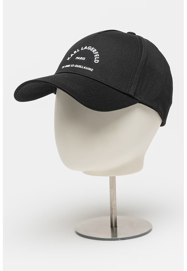 Karl Lagerfeld Шапка с бродирано лого