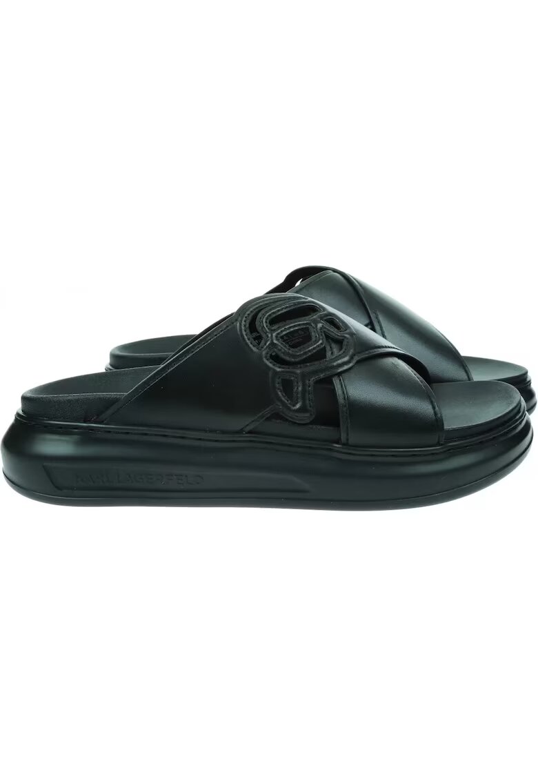 Karl Lagerfeld Slapi Kapri Nft Kross Strap Lthr Екологична кожа - 38EU