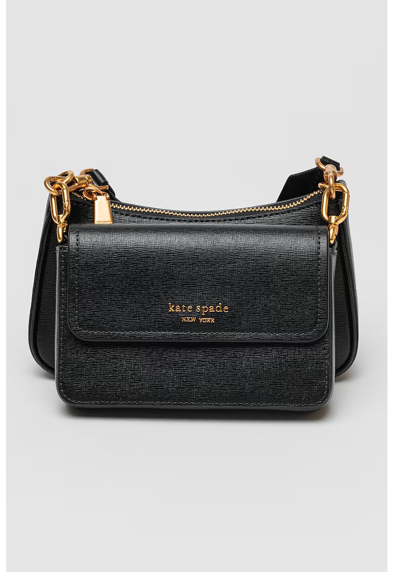 KATE SPADE Чанта през рамо Double от кожа Сафиано