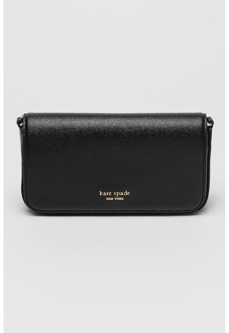 KATE SPADE Чанта през рамо от кожа Devin Saffiano - - 10.8 x 20.3 x 5.7 cm
