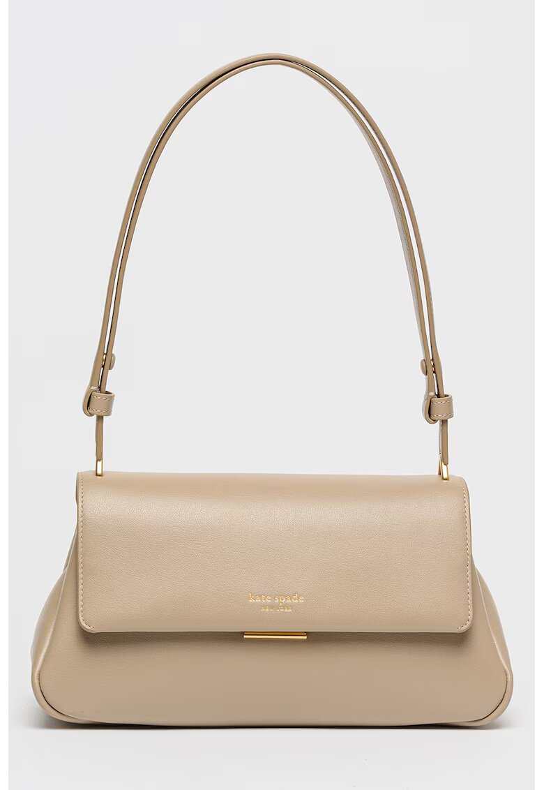 KATE SPADE Кожена чанта за рамо Grace - Светло кафяво