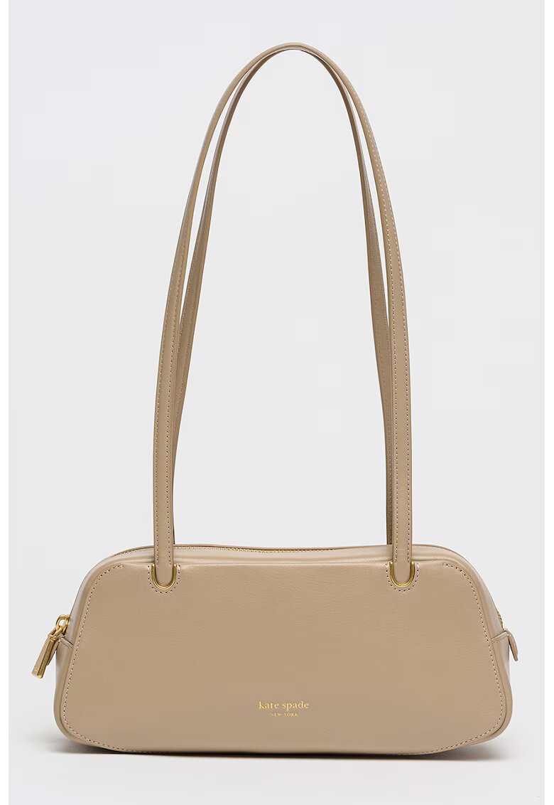 KATE SPADE Кожена чанта за рамо Grace - Светло кафяво