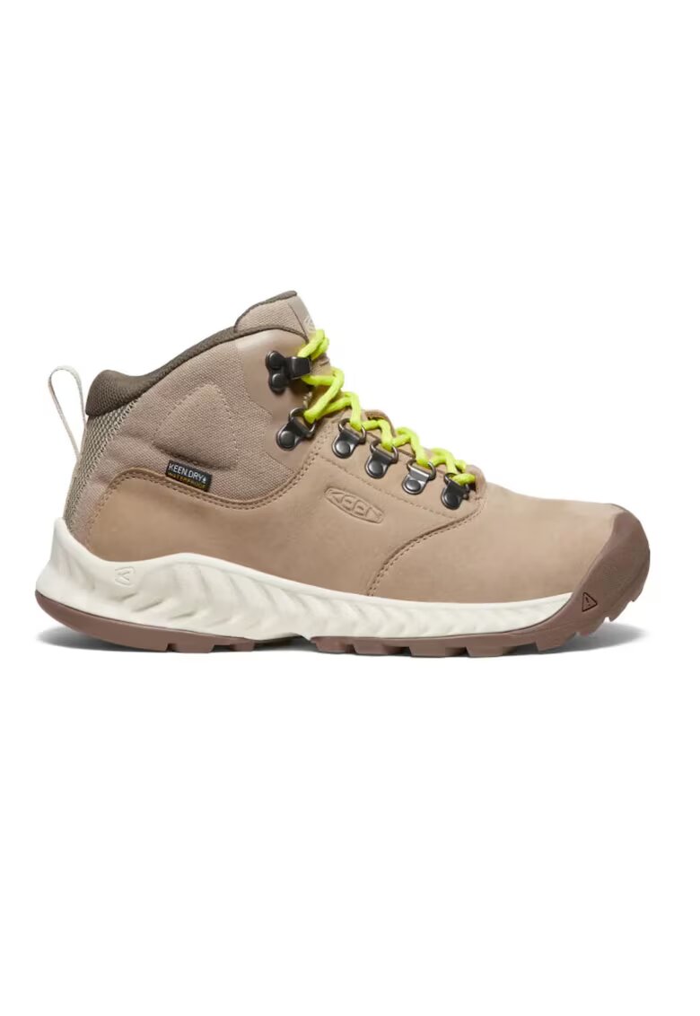 Keen Дамски спортни обувки Nxis Evo Wp Mid - Естествена кожа -