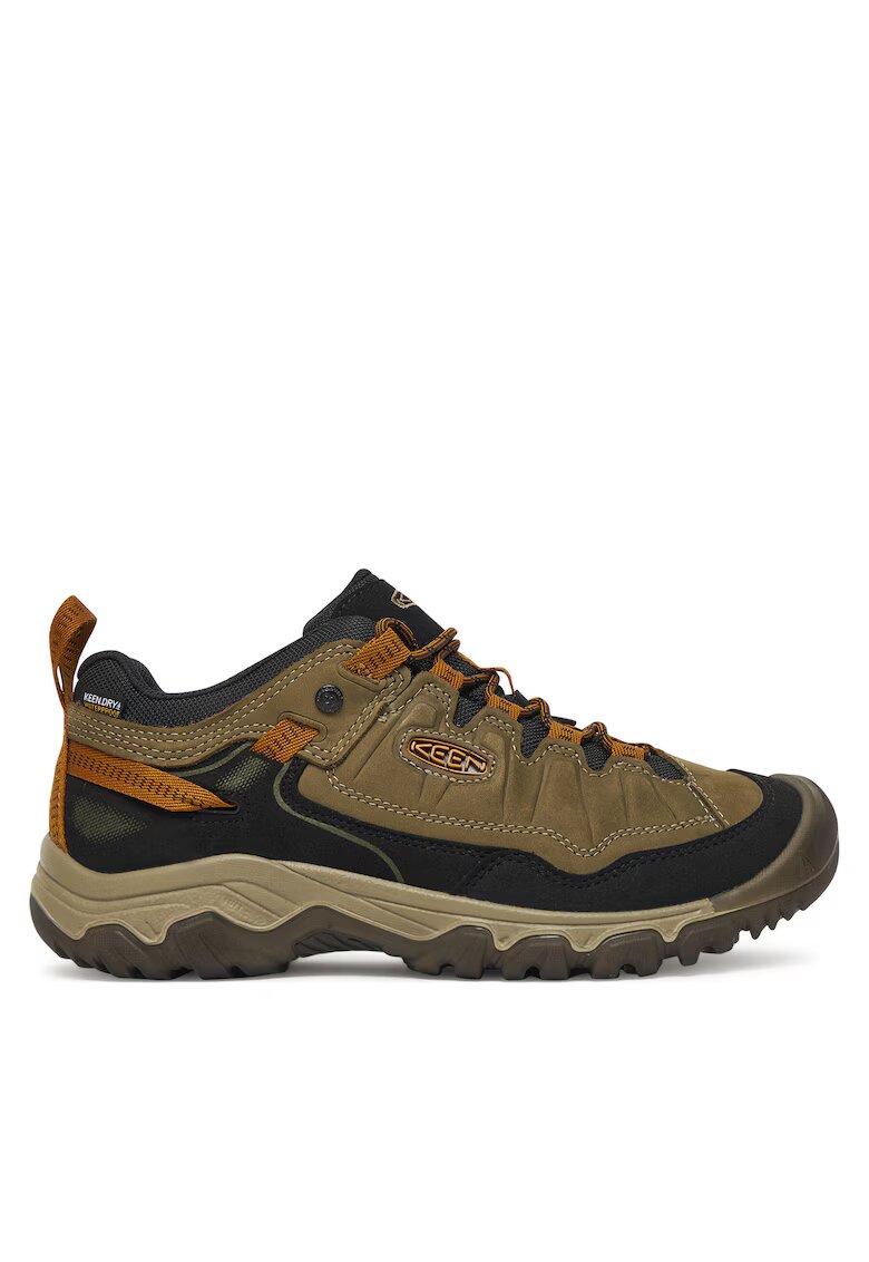Keen Мъжки спортни ботуши Targhee IV - водоустойчиви - зелени - естествена кожа