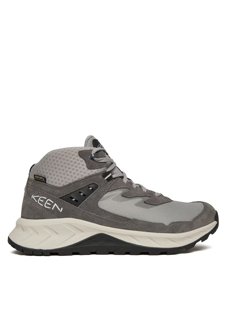 Keen Мъжки спортни обувки Hightrail Mid - сиви - текстил