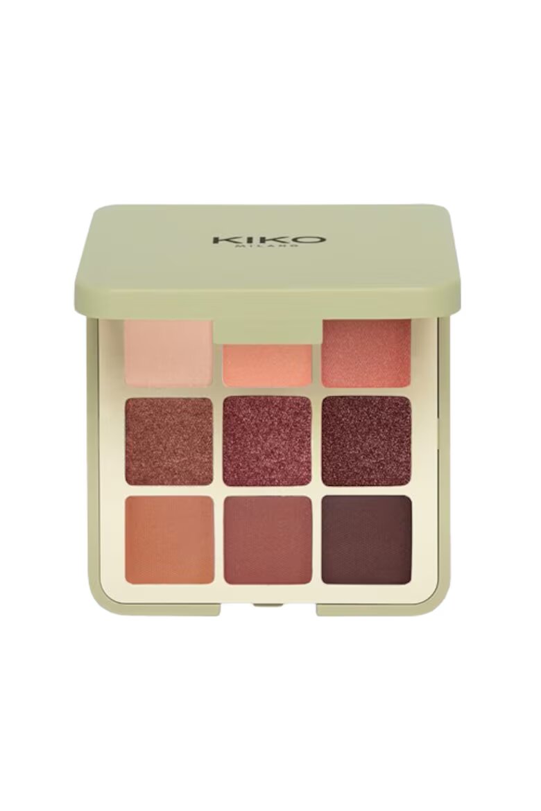 Kiko Milano Green Me Eyeshadow Palette 102 Feisty Saffron 9x1gr