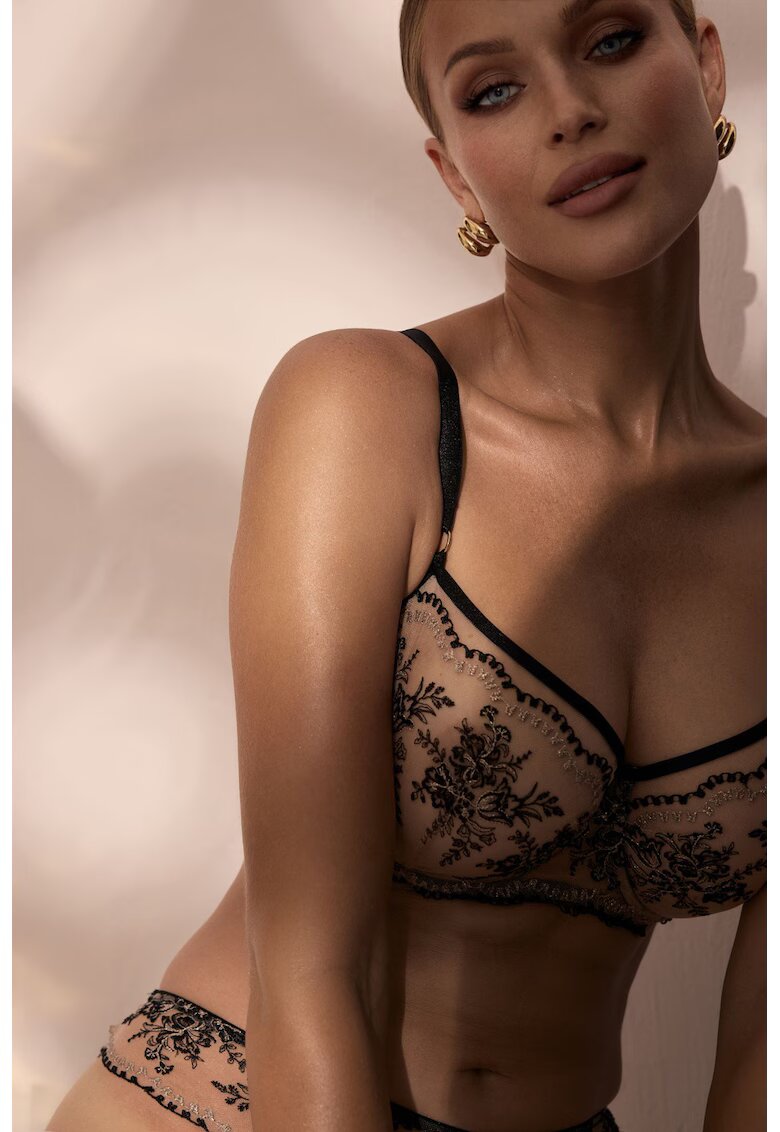 Kinga Sutien cu broderii cu motive florale Gypsy Flower