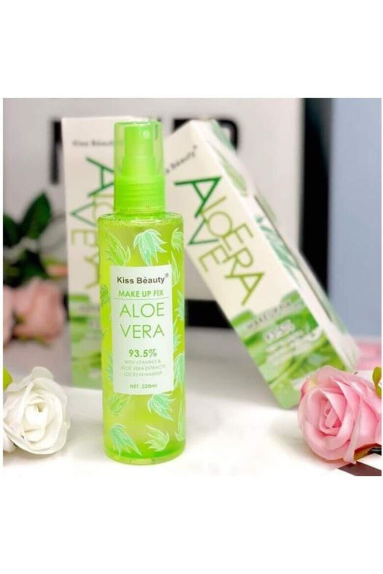 Kiss Beauty Фиксиращ спрей Алое Вера 220 мл
