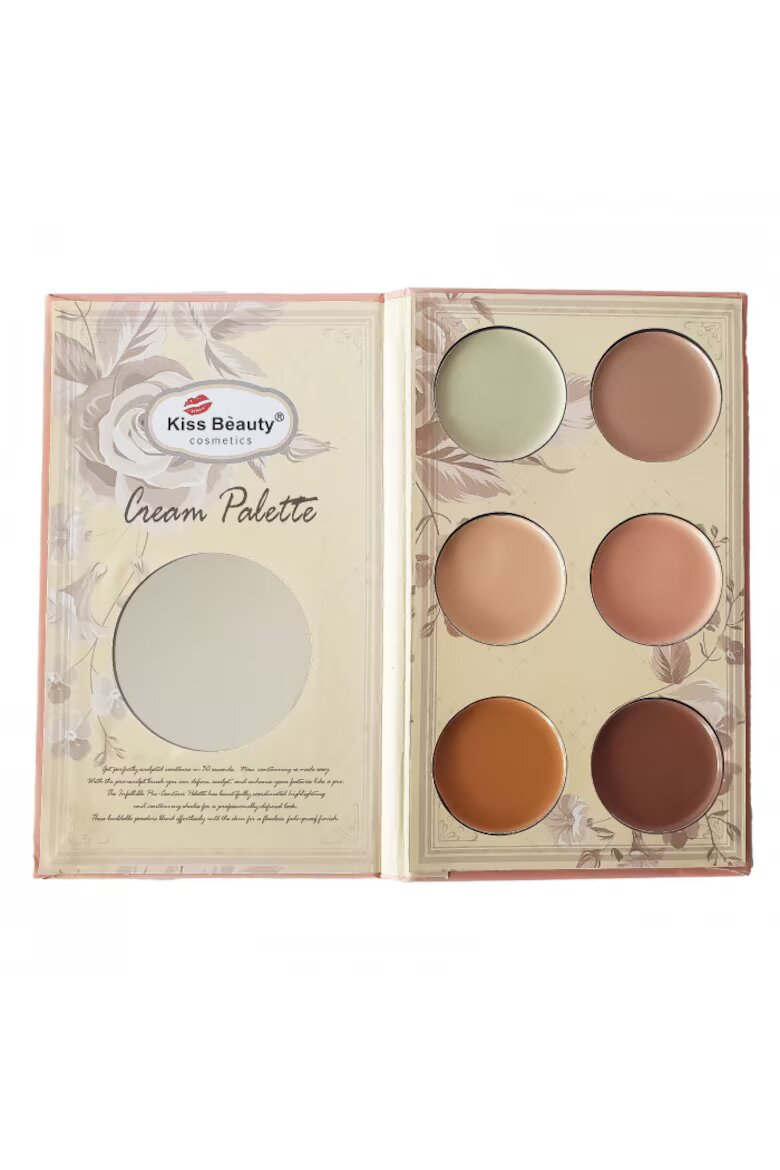 Kiss Beauty Контурираща палитра Highlight Contour Palette # 2