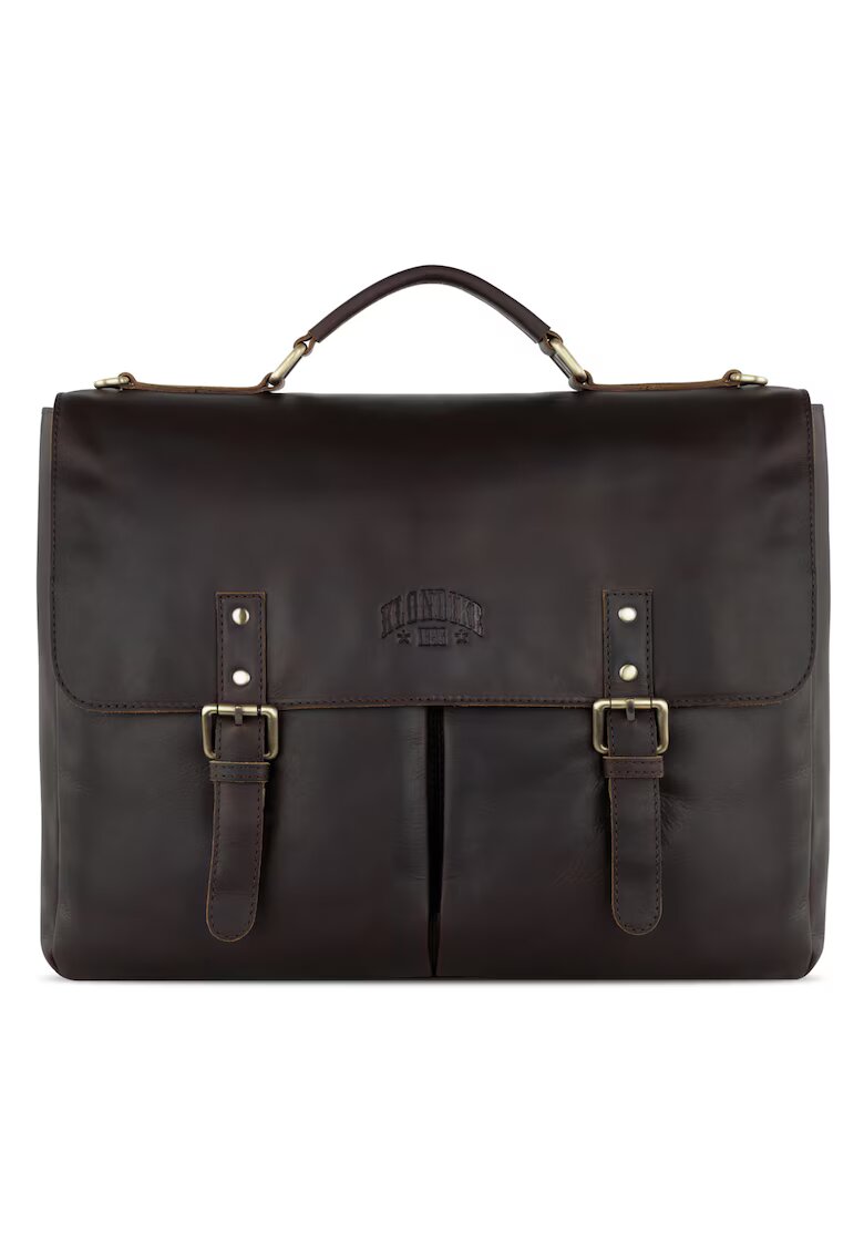 Klondike Мъжка чантичка - KD1316 - 39 x 30 x 10 см - кафява