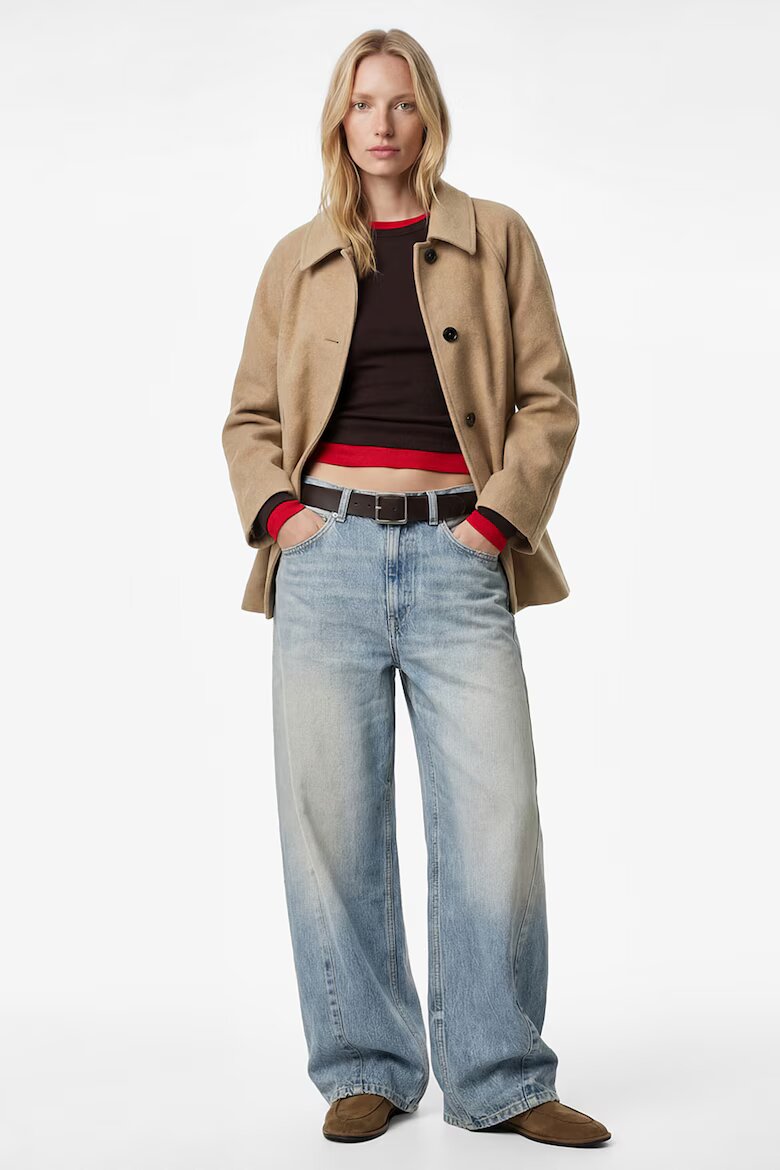 KOTON Късо палто Камел