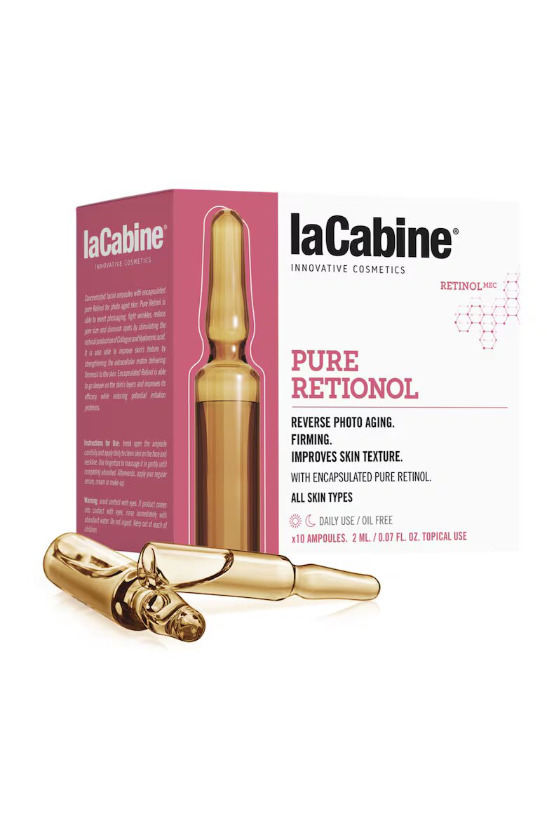 LA CABINE Комплект Ампули за лице LaCabine PURE RETIONOL 10x2мл