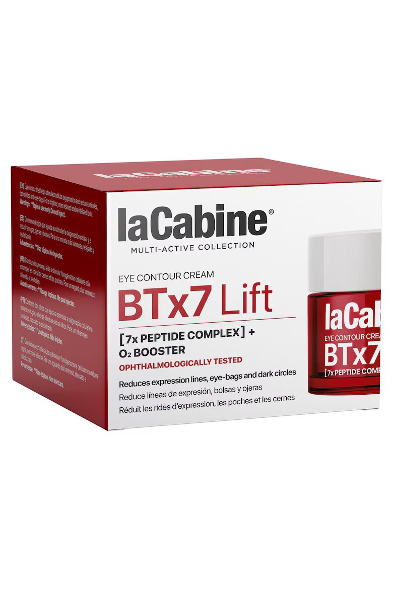 LA CABINE Крем за околоочен контур LACABINE EYE CONTOUR BTx7 LIFT 15ml със 7 пептида лифтинг ефект озаряване