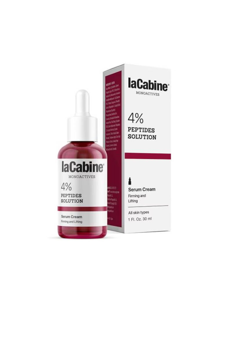 LA CABINE Серум крем с 4% пептиди който спомага за стимулиране синтеза на колаген Monoactives 30 ml
