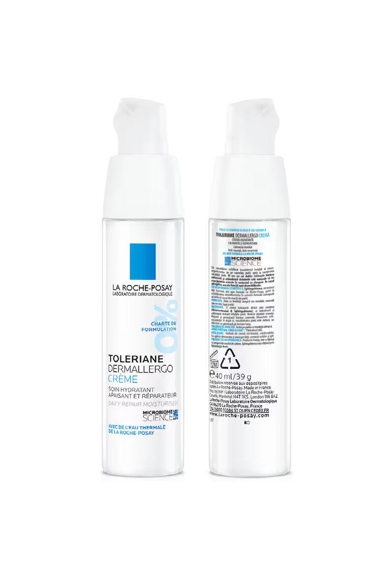 La Roche-Posay Хидратиращ успокояващ и възстановяващ крем Toleriane Dermallergo За кожа с тенденция към алергии или чувствителна нормална или суха 40 мл