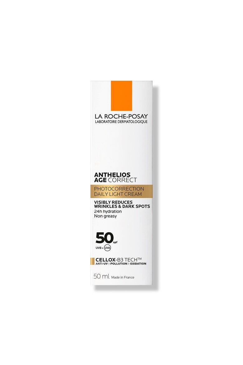 La Roche-Posay Крем за лице La Roche Posay Anthelios Age Correct Със слънцезащита С действие против фотостареене SPF 50 50 мл
