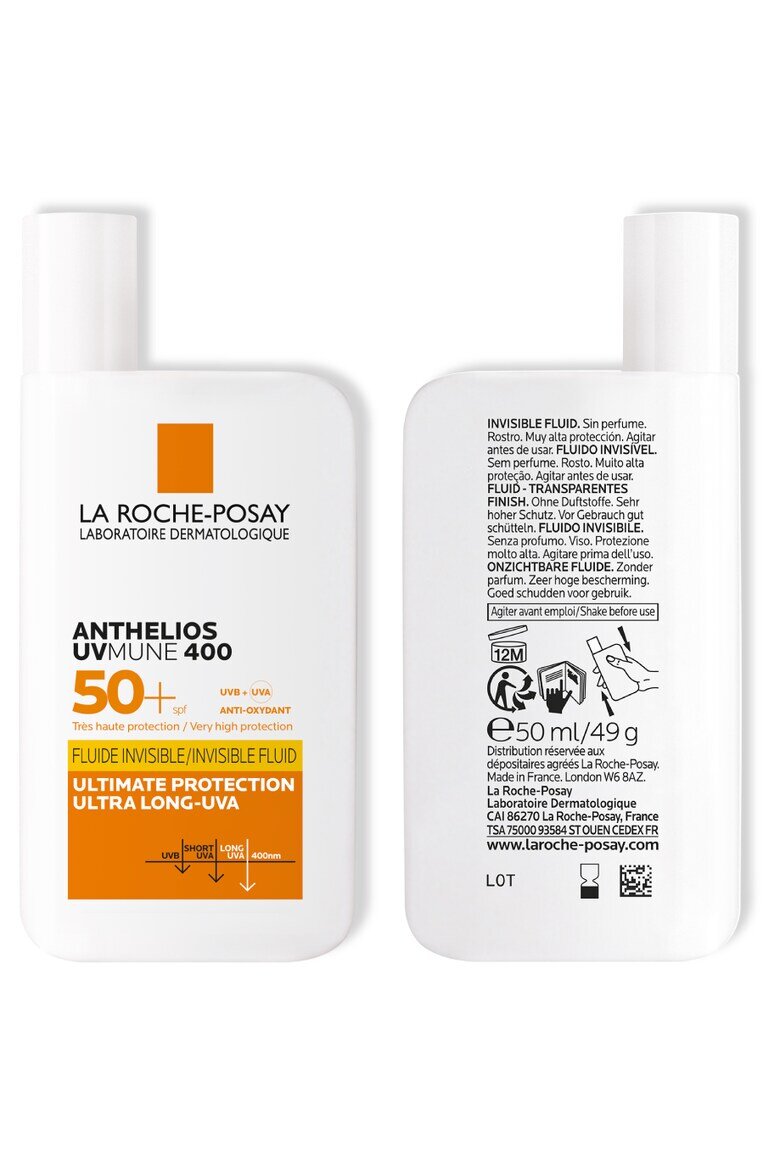 La Roche-Posay La Roche Posay Невидим флуид със слънцезащитен крем за лице 1 Чувствителна