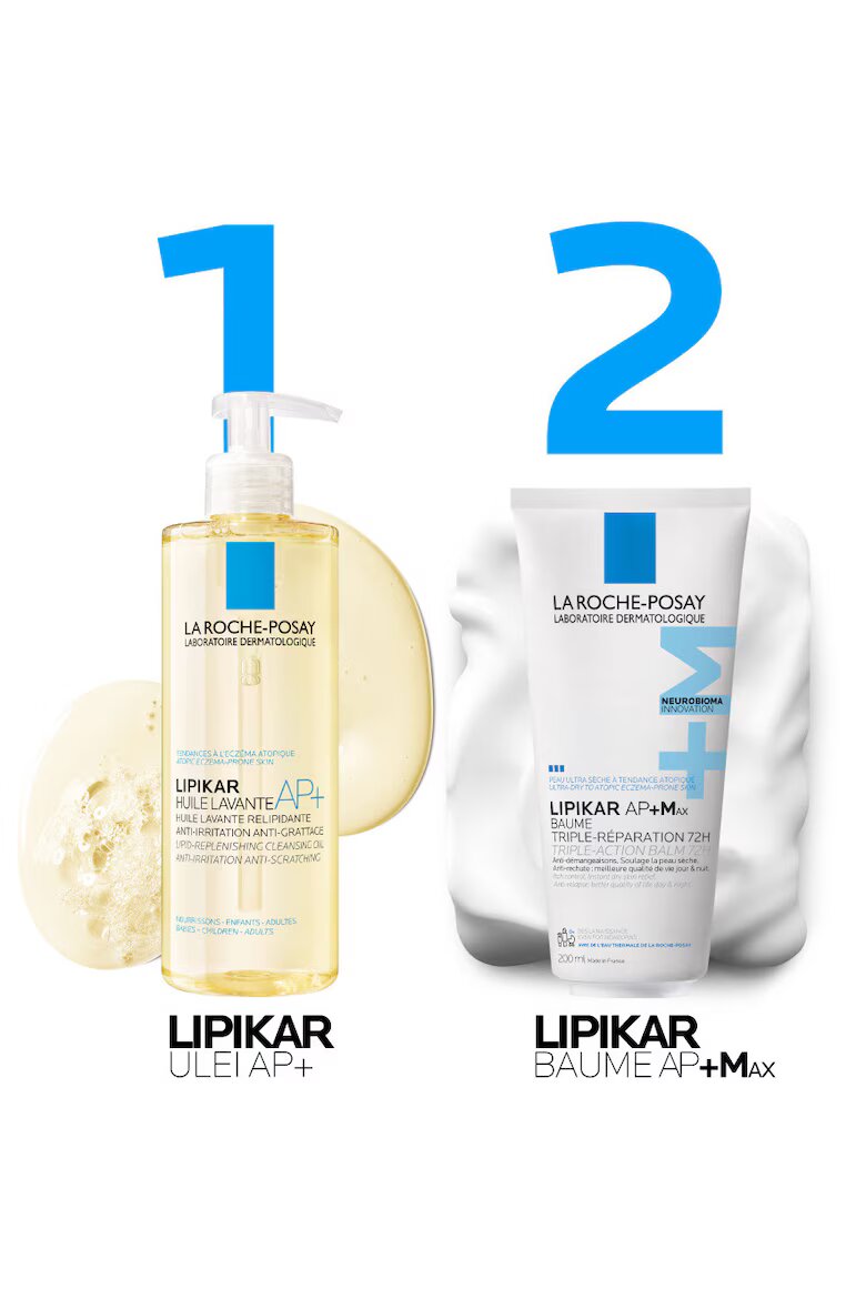 La Roche-Posay Lipikar Baume AP+M възстановяващ и успокояващ балсам с тройно действие 200 мл