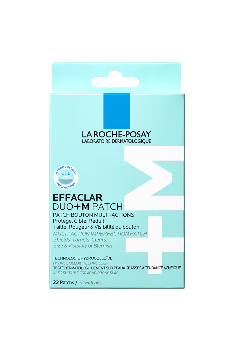 La Roche-Posay Пластири Effaclar Duo+M против акне и пъпки С многократно действие Невидими и ултратънки