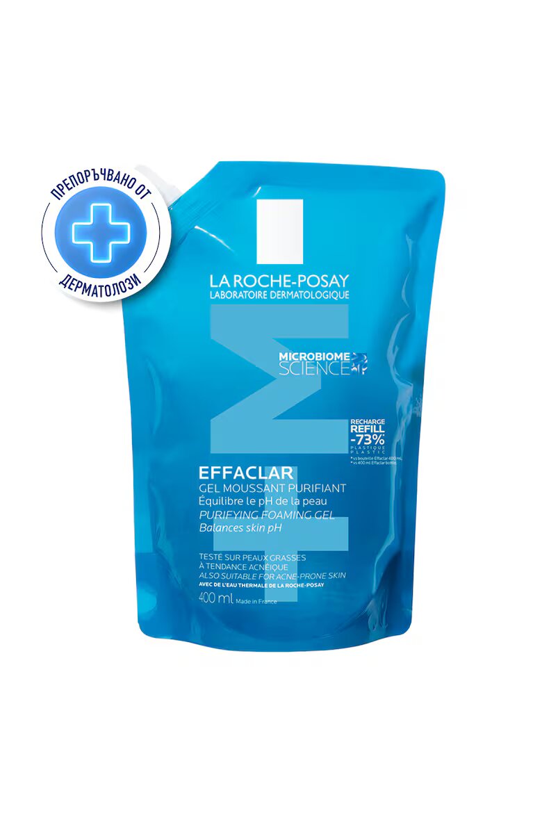 La Roche-Posay почистващ пенлив измиващ гел 0.4 l