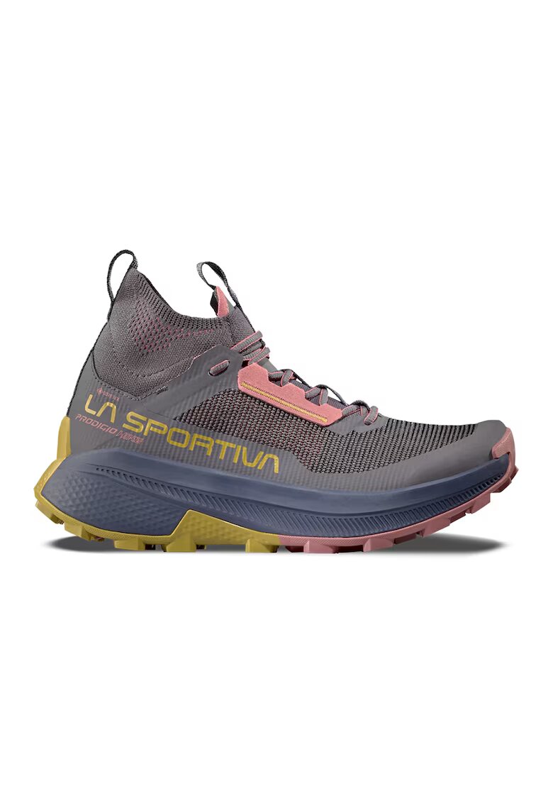 La Sportiva Хайкинг боти Prodigio до глезена - Корал/Сламеножълт/Tъмносив