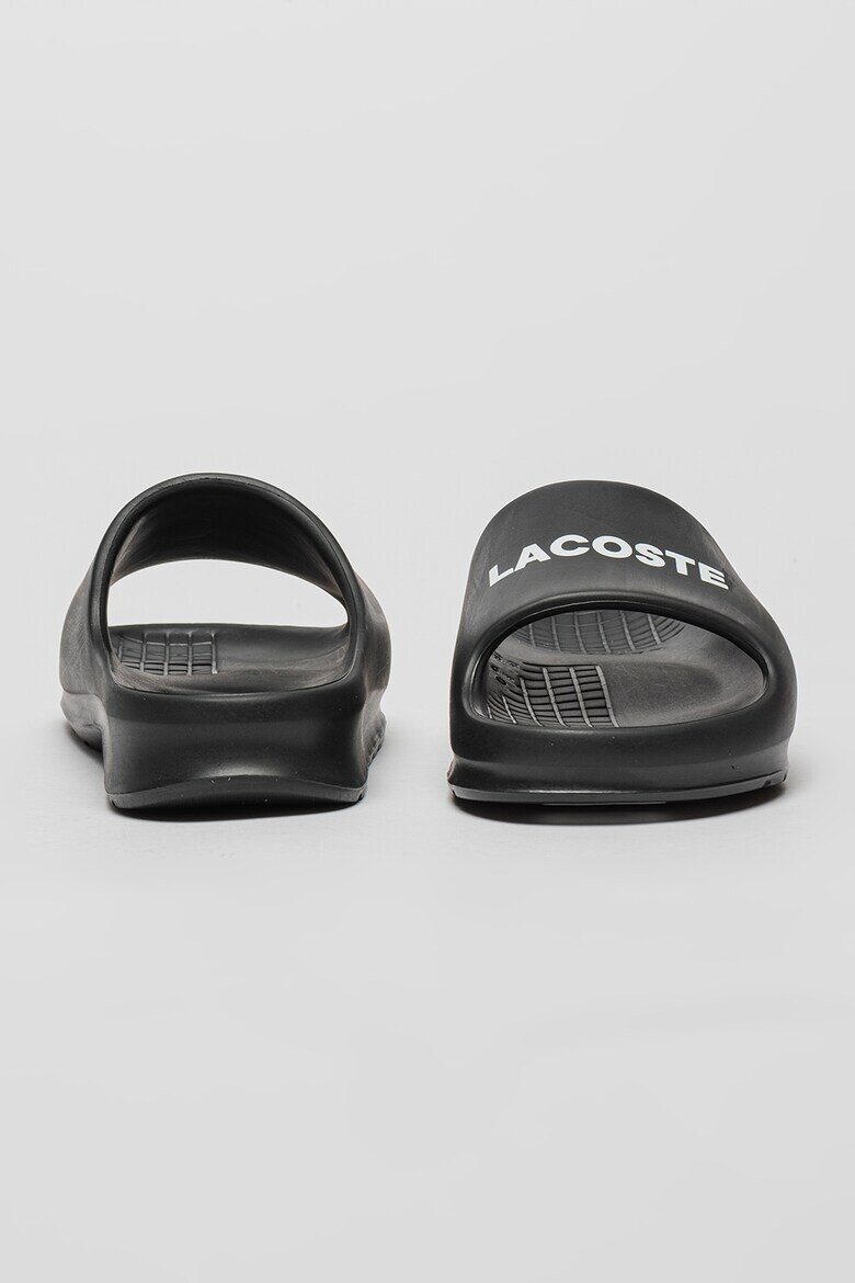 Lacoste Чехли Serve с лого Черен